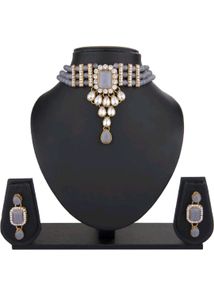 Grey Jwellery Set