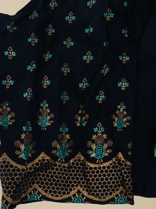 Ethnic Print Sleeveless Jacket