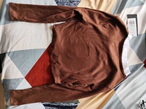 FYK Brown Crop Top