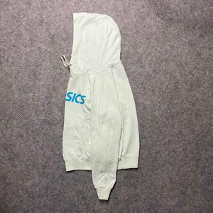 ASICS Womens Graphic Hoodie Jumper UK 14