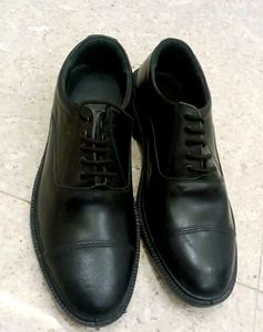 Genuine Black Leather Shoes
