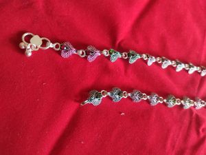 Trending Necklace Set And Ankelet Combo