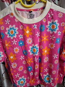 The Souled Store Floral Print Crop Top