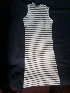Striped Bodycon Mini Dress