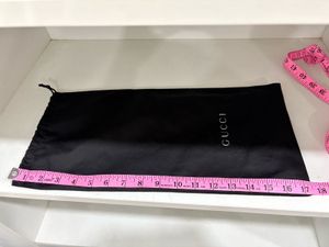 Gucci Black Dust Bag