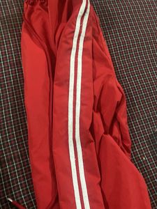 Red Track Pants