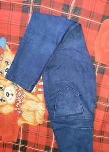 Girls High Waist Jeans