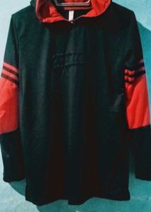Red & Black Hoodie