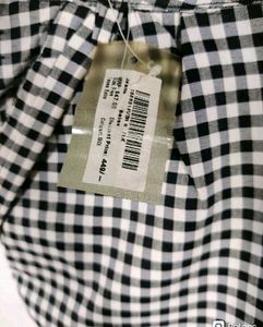Checkered Slim Fit Trousers For Women