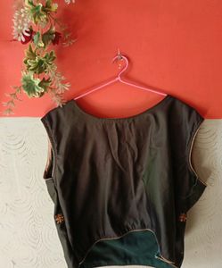 BEAUTIFUL SATIN BLOUSE /LEHENGA TOP