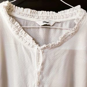 White Cotton Top