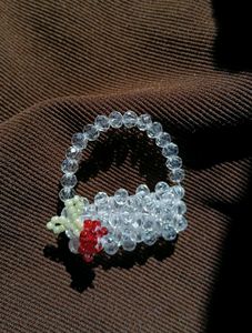 Beaded Bag Keychain