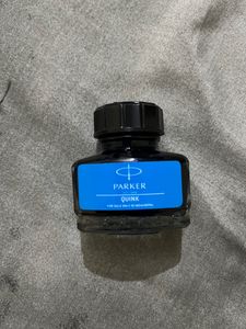 Parker Premium Fauntain Pen With Glass Bottled Ink Pot
