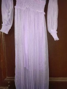 Women Netted Dress With Inner Party