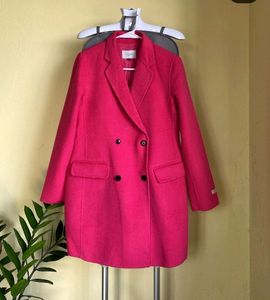 Hot Pink Overcoat/Blazer