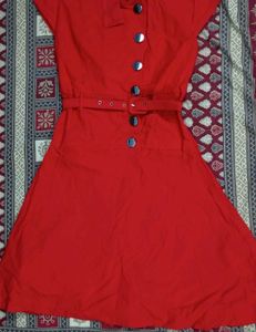 Elegant Red Dress❤️