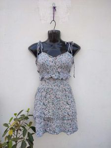 SIMPLEE Summer Cute Floral Dress