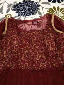 Beautiful Grown with Dupatta And Pant Set