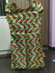 Diamond Patterned Dress
