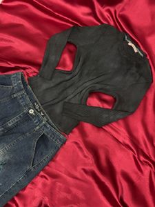 Y2k Faded Fitted Top for Winters