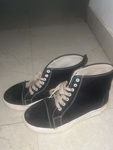 Black High Top Sneakers