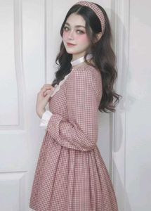Coquette Cute Red Gingham Dress | Kawaii dresses