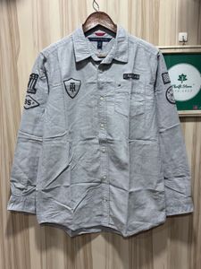 Tommy Hilfiger Patchwork Cotton Shirt