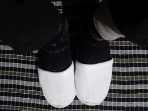 White  Slippers, Cotton Universal Size