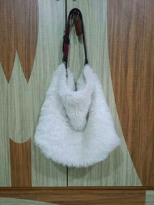 Fluffy Hobo Bag