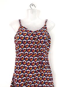 Multicolour Maxi Slit Dress (Women)