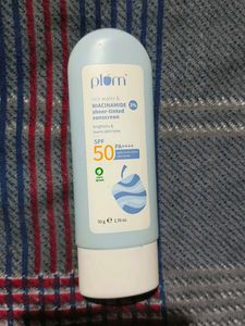Plum Rice Water &amp; Niacinamide Sunscreen SPF 50