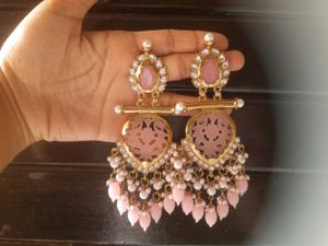 Cutwork Chandbali Earrings From Ishhaara