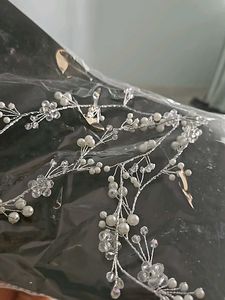SAMYAK Wedding Hair Vine Headdress Chain (100 cm)