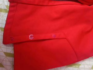(Donation)1-3 Age Girl Red Casual Pants