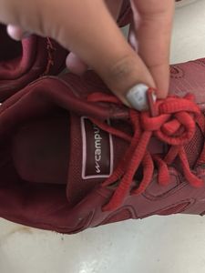 Maroon Casual Sneakers