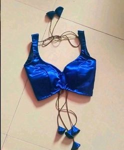 Free Delivery Hurry Up 🎉 Blue Satin Dori Blouse