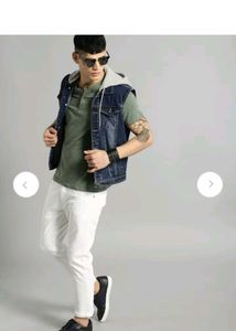 Roadster Denim Jacket With Removable Hoodie