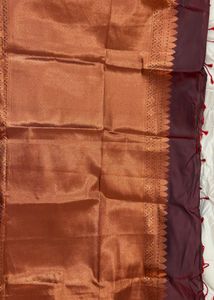 Elegant Maroon Saree