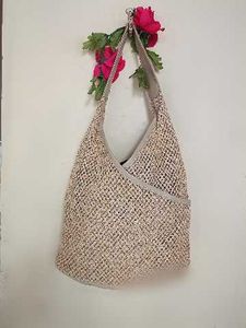 Woven Hobo Bag imported tag not available
