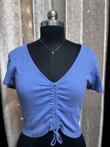 Blue Zara Top