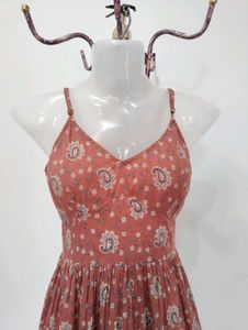 Paisley Print Sundress