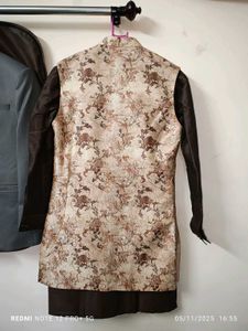 Men&#39;s Ethnic Jacket &amp; Kurta Set for wedding