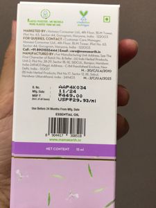 Mamaearth Rosemary Hair Oil