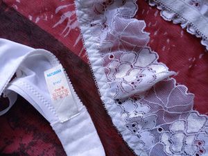 White Lace Bra &amp; Panty Set