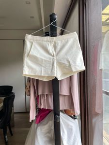 Ivory Dress Shorts - Classic & Chic