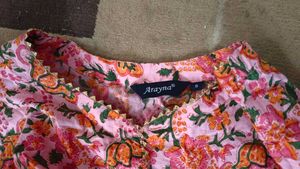 Floral Kurta Set Size- Small