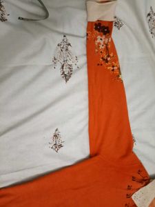 Chic Orange Mini Dress