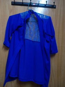 Blue Shrug