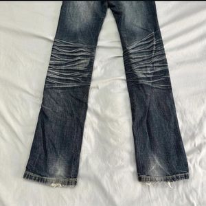 Distressed Flare Jeans