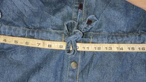 Denim Dress Buttoned